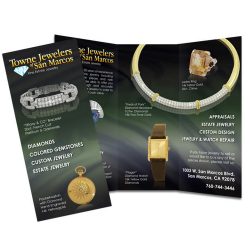 Jewelry Brochure Printing Jewelry Brochure Printing