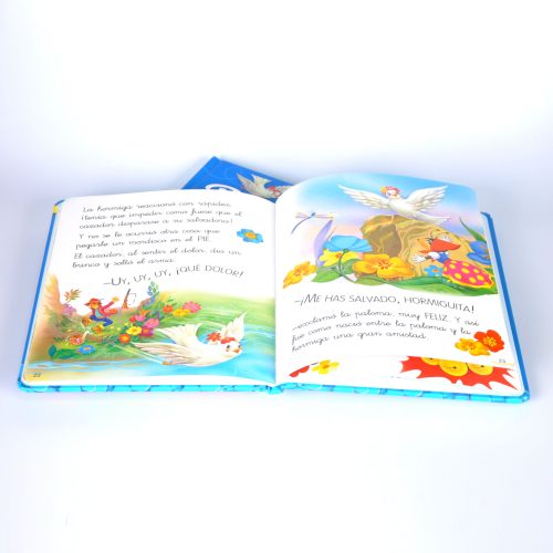 Customized machine ABC colorful scrap book book for kids painting and reading - Image 4