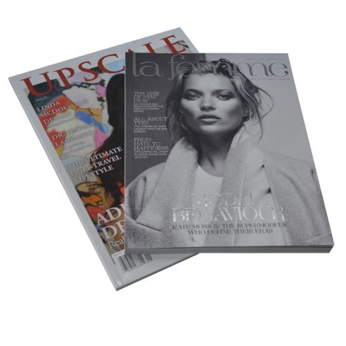 China Factory Promotion Glossy Lamination GQ Magazine Book Printing