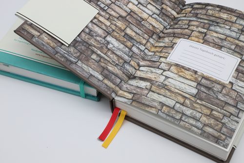 Custom PU Leather Cover Notebook A5 Bound Business Journal Notebook Leather Notebook Printing - Image 3