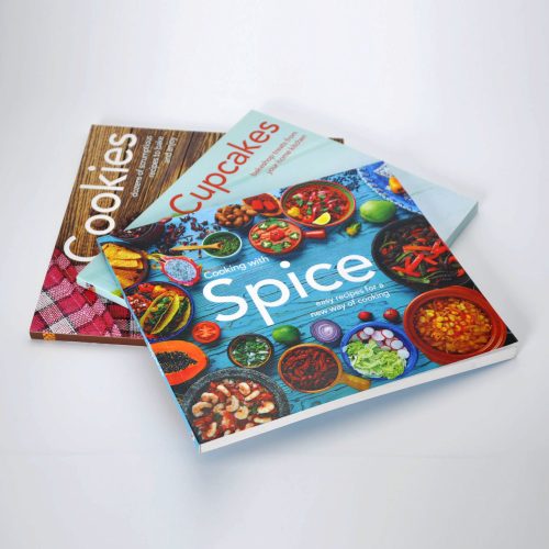 Custom die cut cover coloring cookbook printing Steak recipe Bartender tutorial - Image 3