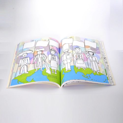 Custom OEM design CMYK Saddle stitching binding Matt laminated Small/Mini Booklets/Book Printing - Image 4