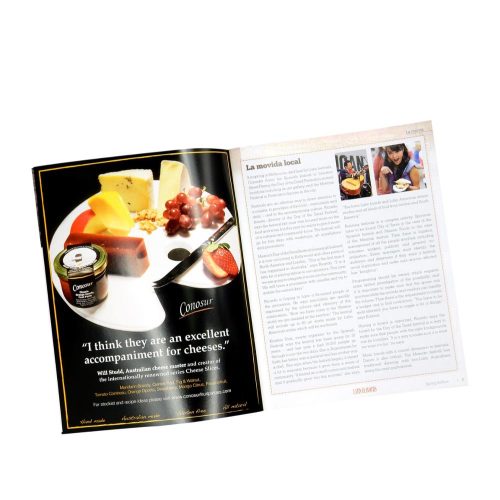 Pantone color A4 large quantity high quality magazine printing