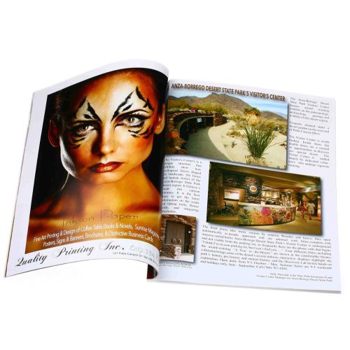 Full color glossy art paper book a3 magazine printing - Image 4