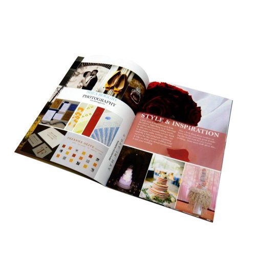 Low cost gloss art paper cheap magazine printing
