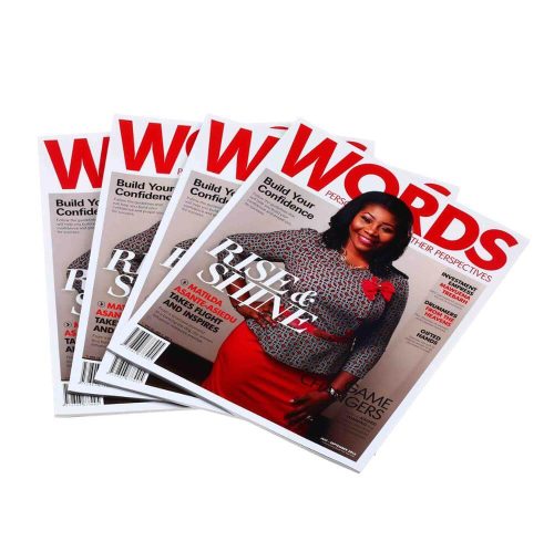 Good quality full color art paper glossy magazine printing