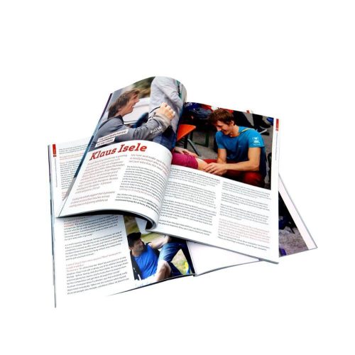 Art paper full color matte lamination a4 magazine printing - Image 4