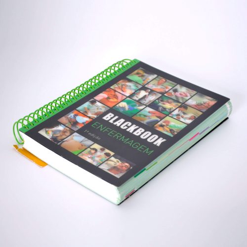 Custom high quality hardcover spiral embossing book