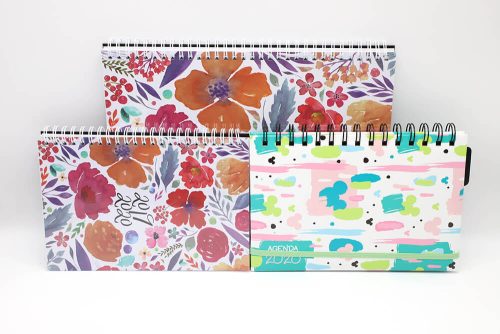 Custom high quality hardcover matt art paper spiral bound CMKY recordable notebook - Image 4