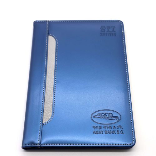 Custom hardcover A5 size leather cover stamping planing notebook - Image 5