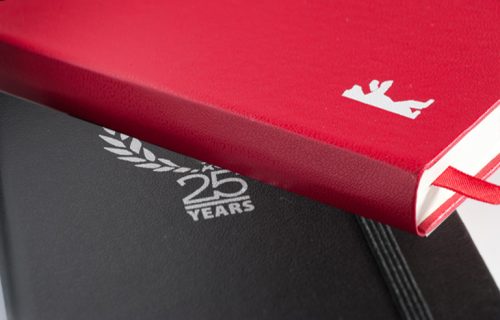 exquisite genuine leather high quality hardocver notebooks printing service - Image 2